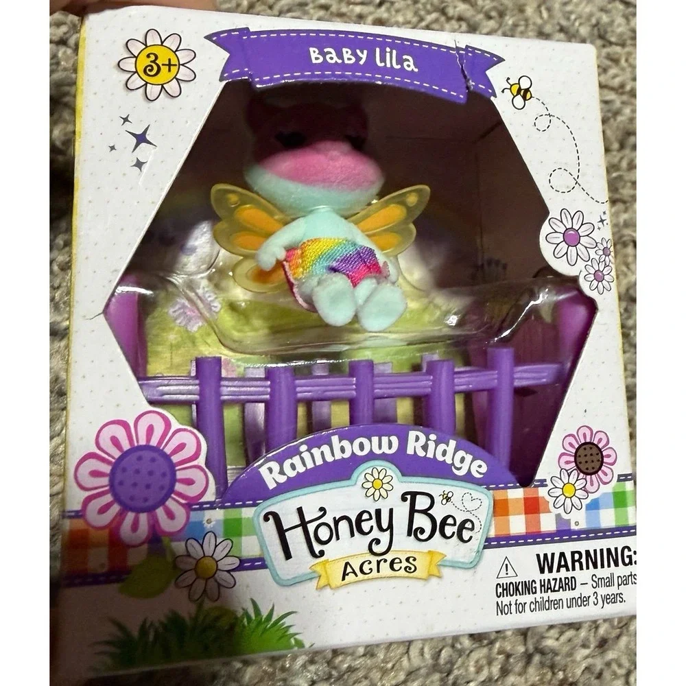 Honey Bee Acres Rainbow Ridge‎ Baby Kayla & Baby Lila Figures NIB Lot of 2